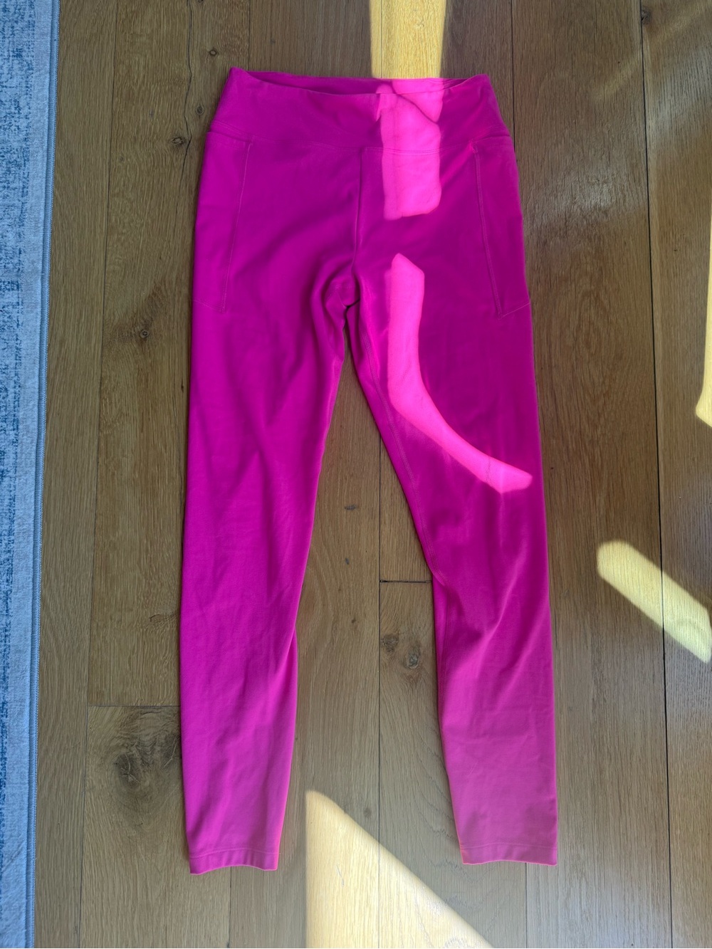 Girls' Bright Pink Active Leggings